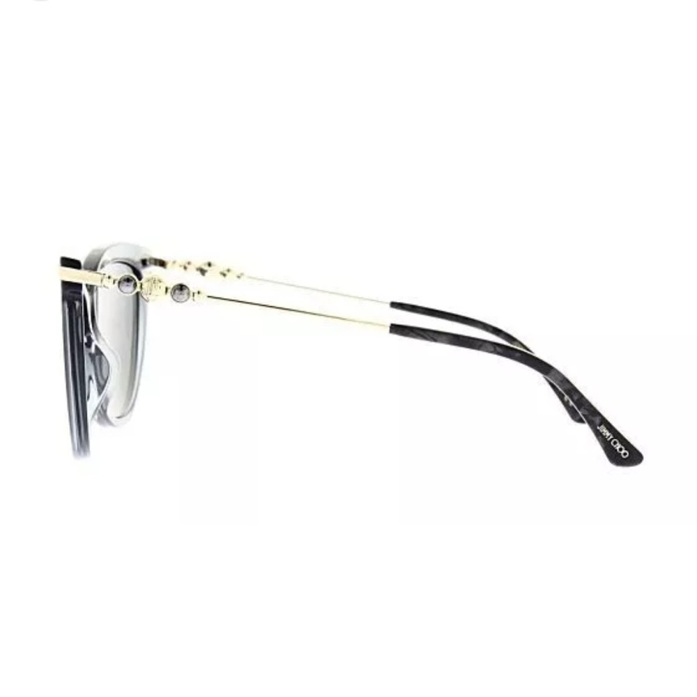 NWT [Jimmy Choo] TINSLEY Women’s Sunglasses Transparent Clear with Case - Picture 2 of 6